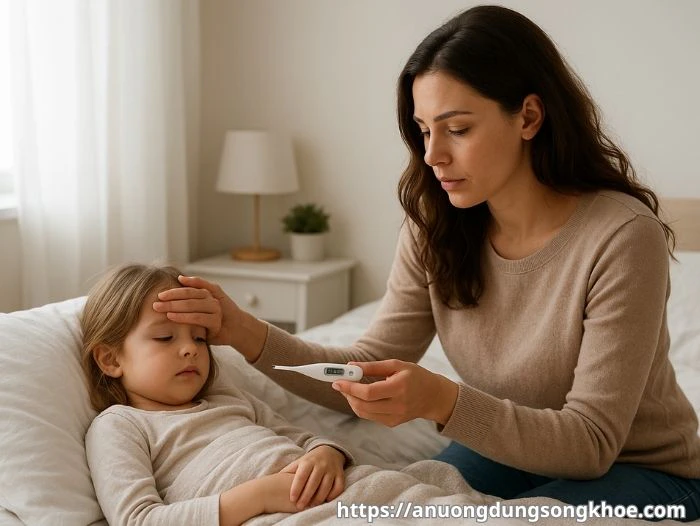 Sốt ở trẻ em: Dấu hiệu nguy hiểm & cách xử trí cha mẹ không nên chủ quan