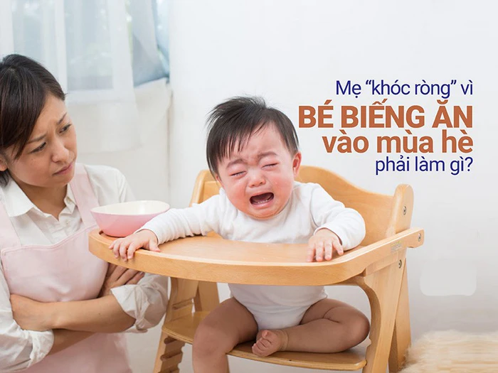 Chăm sóc tâm lý của bé khi biếng ăn