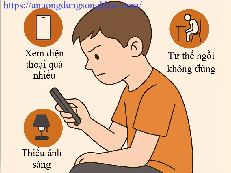 Những nguyên nhân gây cận thị