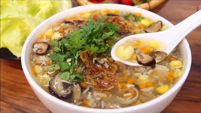 một bát súp thập cẩm ngon chuẩn vị