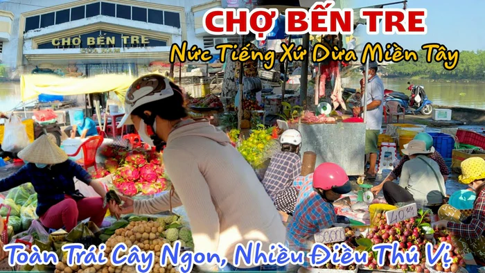 Ẩm thực Bến Tre – hình ảnh chợ quê và món ăn đặc sản
