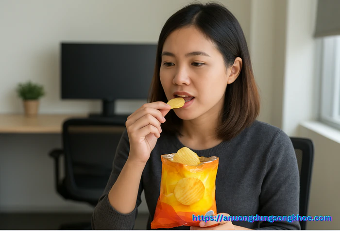 Ăn bim bim có béo không – thói quen ăn vặt của người Việt