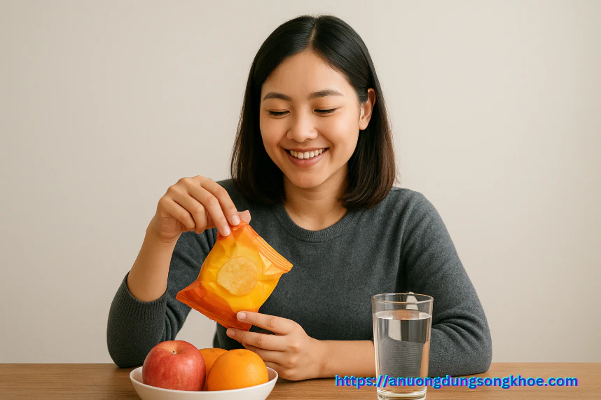 Cách ăn bim bim không tăng cân – gợi ý từ chuyên gia dinh dưỡng