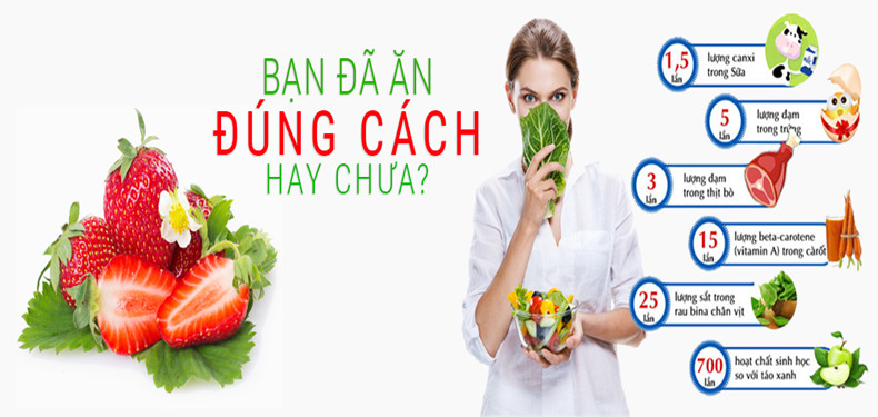 Phải ăn uống đúng cách
