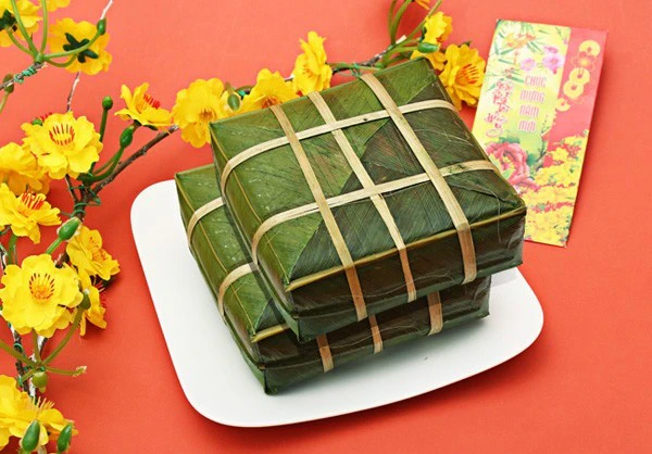 Bánh chưng phong thủy tượng trưng sự đủ đầy và thịnh vượng