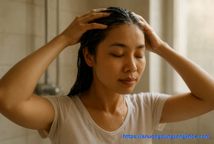 Cách gội đầu đúng cách giúp tóc khỏe và sạch sâu