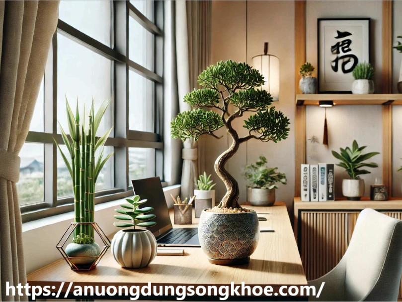 Top cây cảnh phong thủy để bàn làm việc giúp thu hút tài lộc, xua tan xui xẻo
