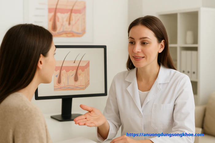 Bác sĩ da liễu tư vấn về việc dùng mặt nạ lòng trắng trứng gà an toàn