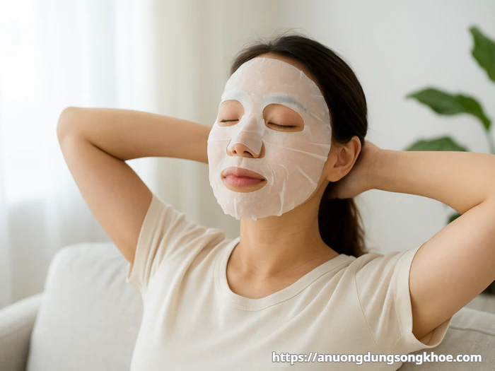 Đắp mặt nạ giấy có tốt không – chăm sóc da tại nhà