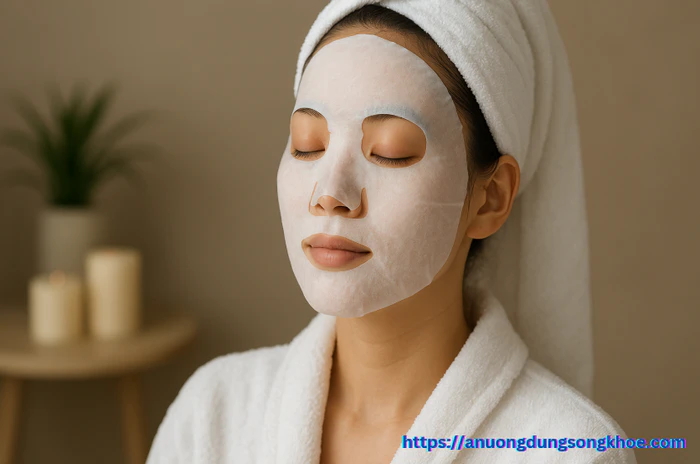 Mặt nạ dưỡng trắng da giúp làm sáng đều màu da