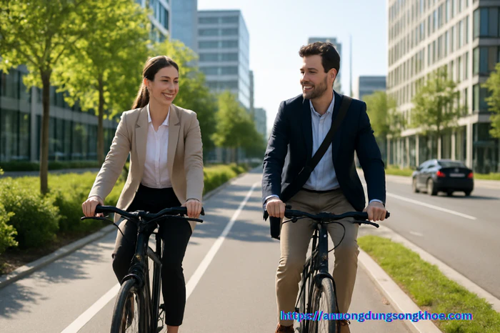 Đạp xe đi làm – Xu hướng giao thông xanh ở các thành phố phát triển