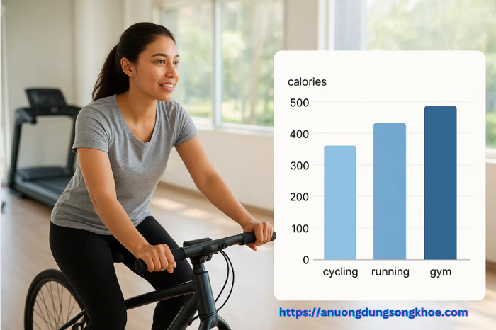 Đạp xe giảm cân – Lượng calo đốt cháy khi đạp xe so với các môn thể thao khác