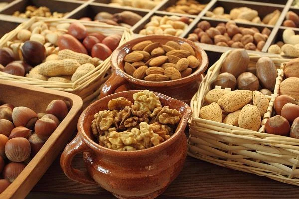 Các loại hạt – thực phẩm giàu dinh dưỡng và vitamin E