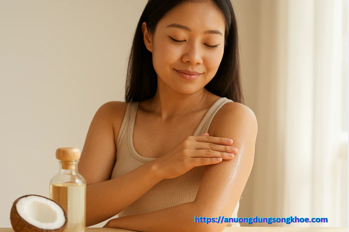 Hướng dẫn cách sử dụng dầu dừa đúng cách để dưỡng ẩm và làm sáng da tự nhiên