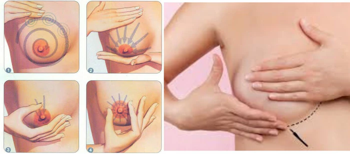 mẹ massage ngực kích thích sữa về tại nhà – cách gọi sữa về hiệu quả