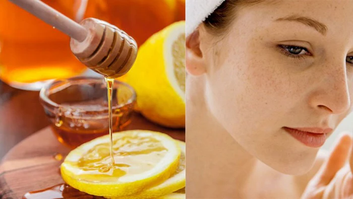 mặt nạ mật ong và chanh làm trắng da tự nhiên