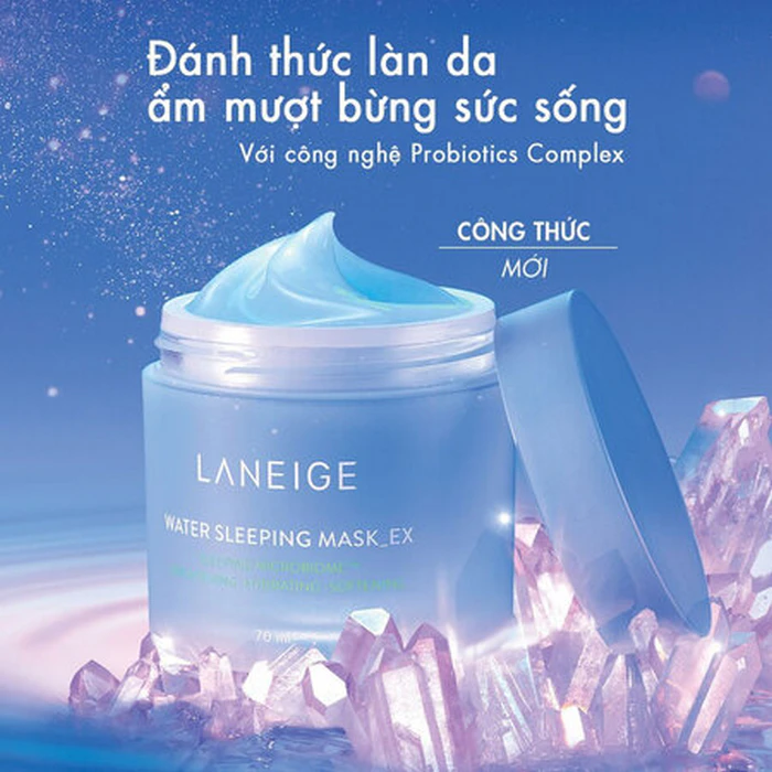 Mặt nạ ngủ Laneige Water Sleeping Mask cấp ẩm sâu Hàn Quốc