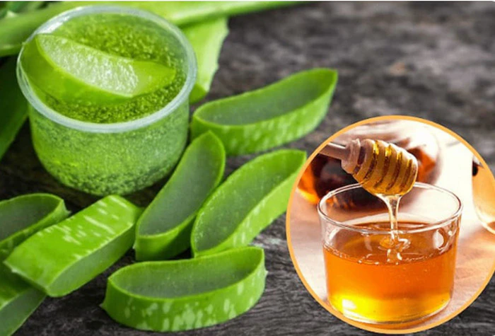 mặt nạ nha đam mật ong dưỡng ẩm kháng khuẩn