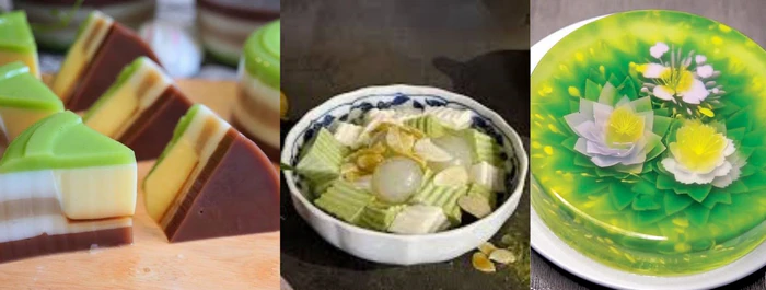 Món ăn vặt ngọt dễ làm: bánh flan, chè khúc bạch, thạch rau câu