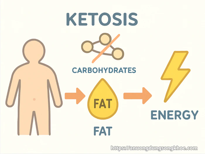 Cơ chế Ketosis – cách cơ thể đốt mỡ trong chế độ ăn Keto