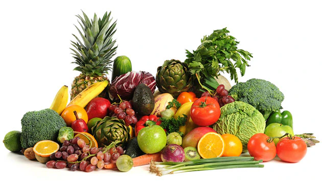 Rau củ và trái cây bổ dưỡng giàu vitamin, khoáng chất