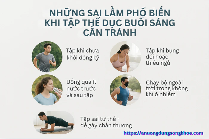 Tập thể dục sai cách, bạn có thể khiến cơ thể mệt mỏi hoặc thậm chí bị chấn thương.