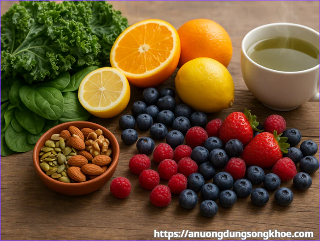 Siêu thực phẩm detox giúp thanh lọc cơ thể và giảm cân hiệu quả