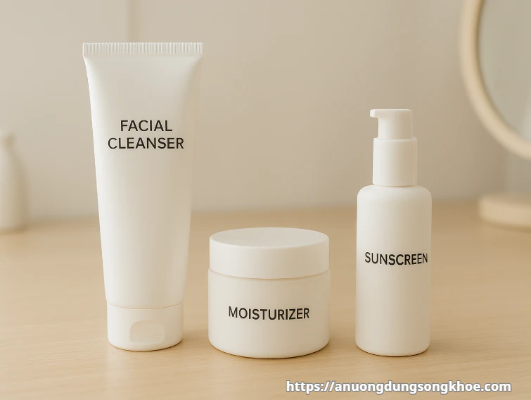 Routine chăm sóc da nhạy cảm hằng ngày đơn giản và hiệu quả
