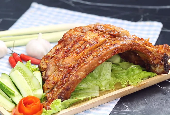 món ngon từ thịt lợn nướng mật ong thơm lừng