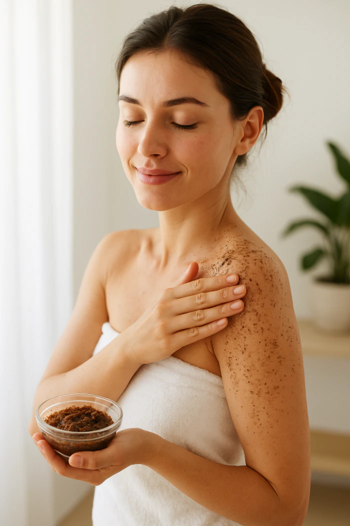 Cách tẩy tế bào chết body tại nhà bằng nguyên liệu tự nhiên giúp da sáng mịn