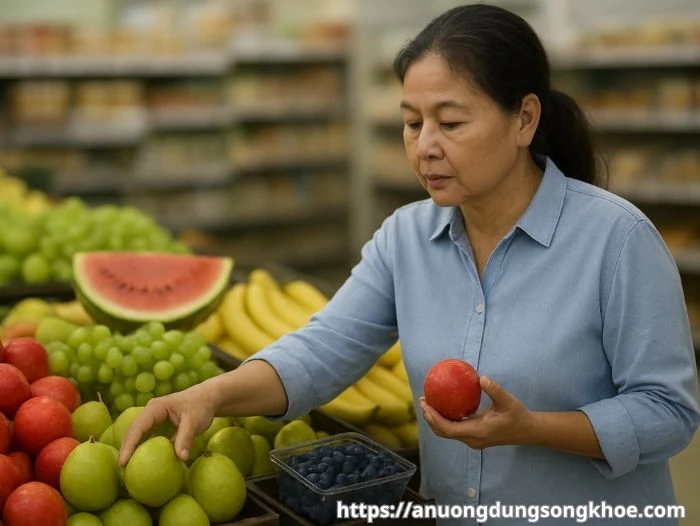 thận ứ nước nên ăn trái cây gì