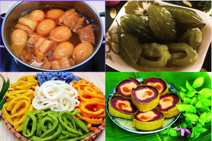 Thịt kho trứng và mứt dừa – đặc sản Tết truyền thống miền Nam Việt Nam