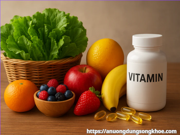 Thực phẩm bổ sung vitamin an toàn và hiệu quả