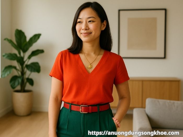 Ứng dụng màu hợp mệnh Hỏa trong trang phục 2025